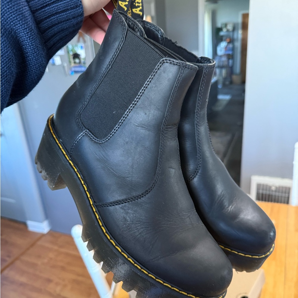 Dr Martens platform Rometty boots